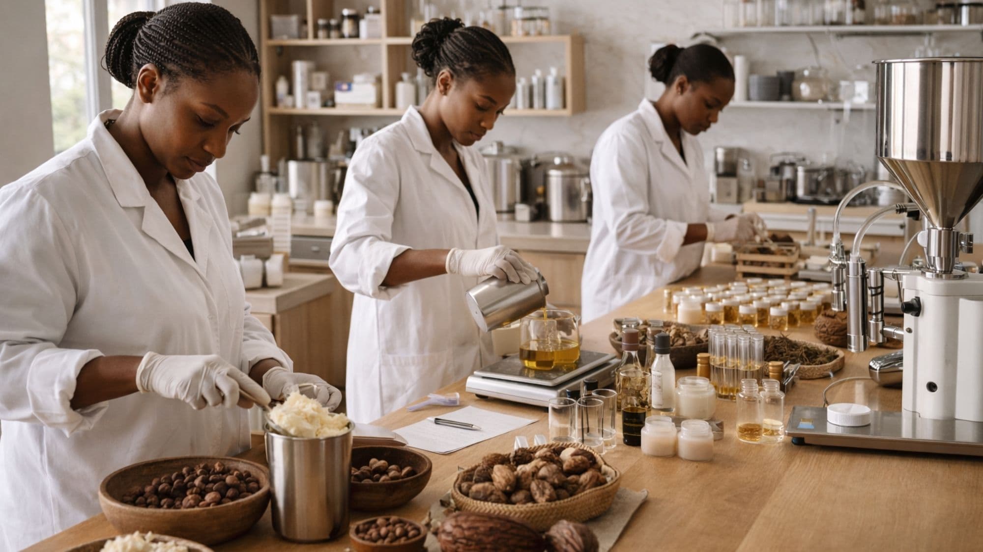 Femmes africaines travaillant